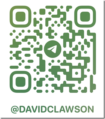 自己的TG号码 @DavidClawson